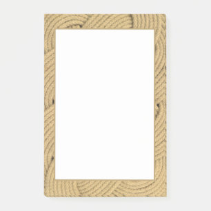Nautical Rope Knot Mat Effect Post-it Notes