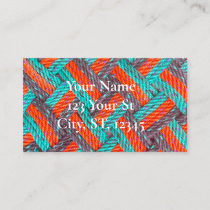 Nautical Rope Mat Thunder_Cove Business Card
