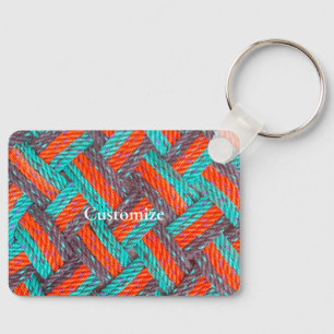 Nautical Rope Mat Thunder_Cove Key Ring