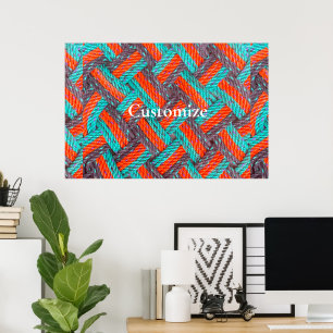 Nautical Rope Mat Thunder_Cove Poster