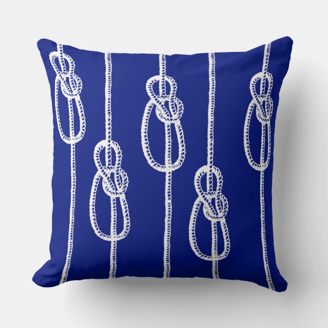 Nautical Ropes Cushion (Front)