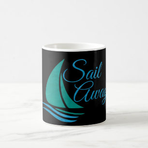 Nautical Sail Away Coffee Mug