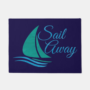Nautical Sail Away Doormat