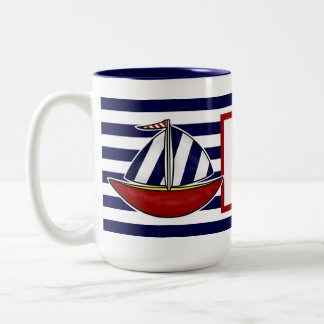 Nautical Sailboat Coffee Mug