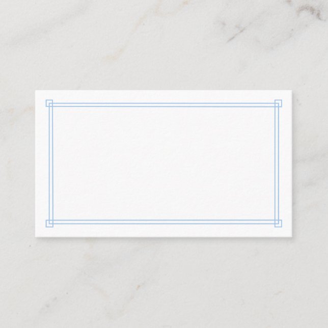 Nautical Sailboat Place Cards (Front)