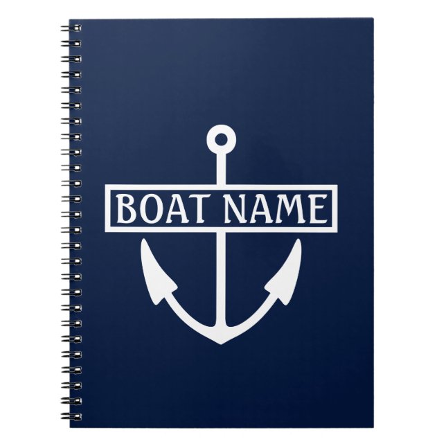 Nautical Scrapbook Notebook (Front)