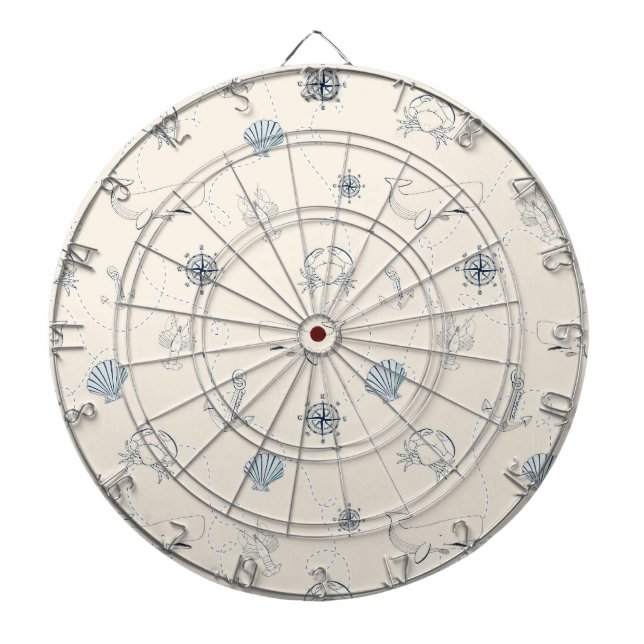 Nautical Sea Dartboard (Front)