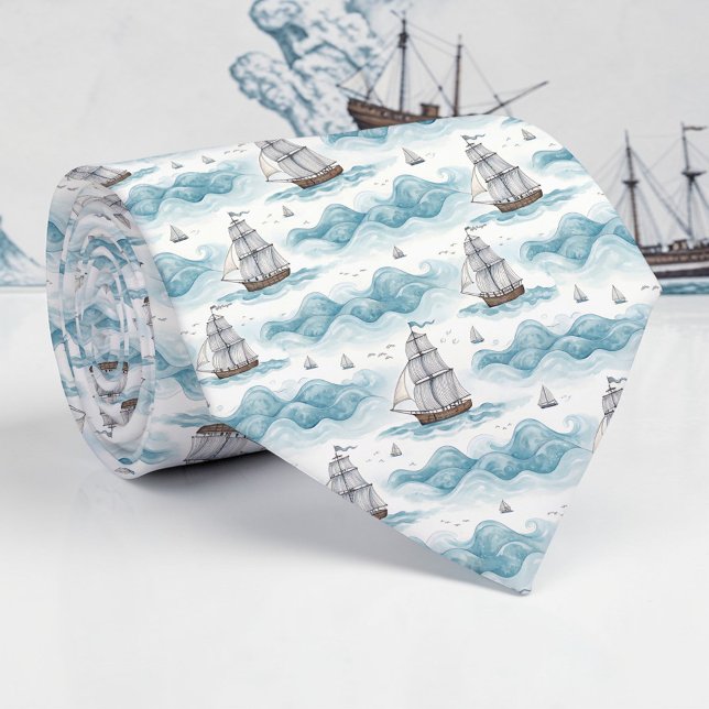 Nautical Sea Life Custom Necktie (Creator Uploaded)