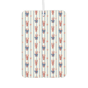 Nautical Sea Life, Land of the Free, Car Air Freshener