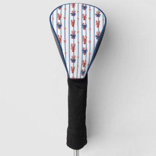 Nautical Sea Life, Land of the Free, Golf Head Cover