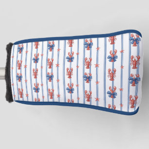 Nautical Sea Life, Land of the Free, Golf Head Cover
