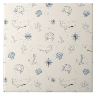 Nautical Sea Tile
