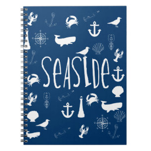 Nautical Seaside Notebook