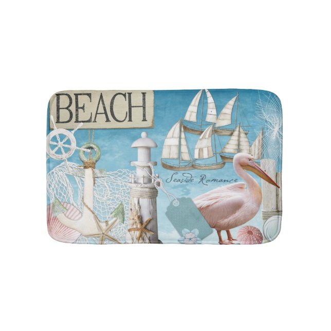 Nautical Series Design 10 Bath Mat (Front)