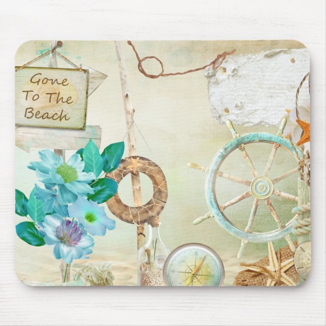 Nautical Series Design 2  Mouse Pad (Front)