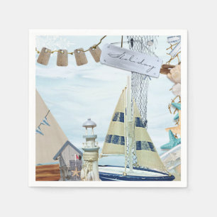 Nautical Series Design 4 Napkin