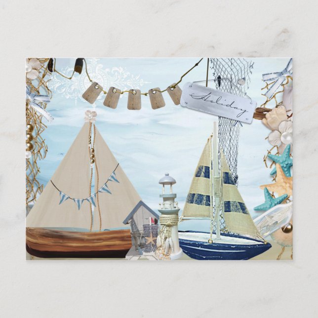 Nautical Series Design 4 Postcard (Front)