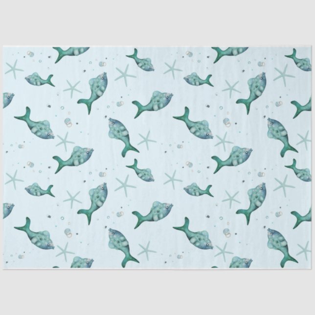 Nautical Series Design 6 Tissue Paper (Front)