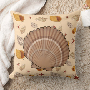 Nautical Shell Cushion