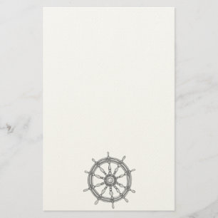 Nautical Ship Wheel 4 Stationery