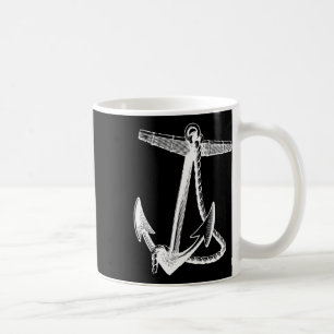 Nautical Ships Anchor Sailing Naval Coffee Mug