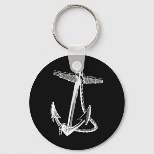 Nautical Ships Anchor Sailing Naval  Key Ring