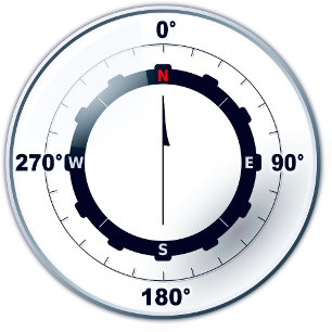 Nautical Ships Compass Coffee Mug