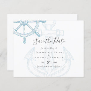 Nautical Ships Wheel Wedding