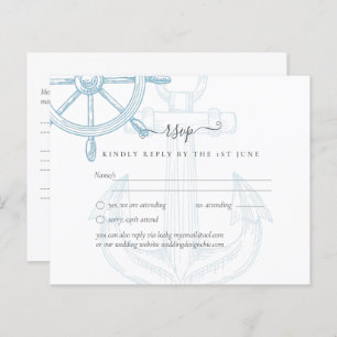 Nautical Ships Wheel Wedding