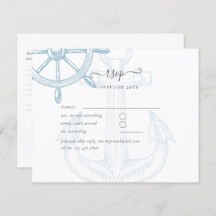 Nautical Ships Wheel Wedding