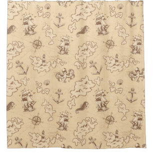 Nautical Shower Curtain