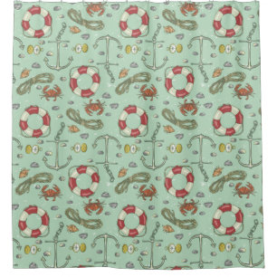 Nautical Shower Curtain