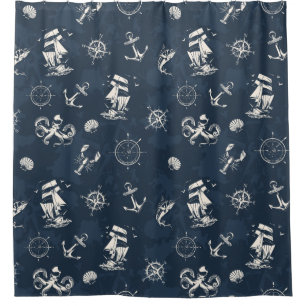 Nautical Shower Curtain