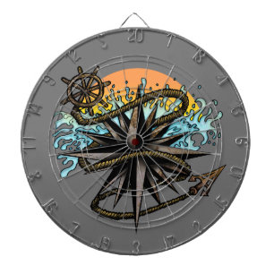 Nautical Splash Dartboard