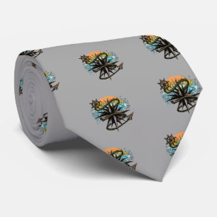 Nautical Splash Tie