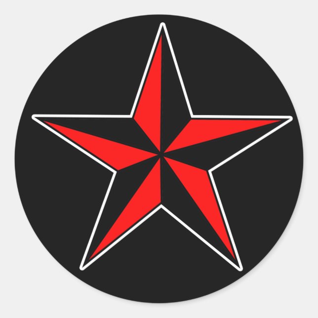 Nautical Star Stickers (Front)