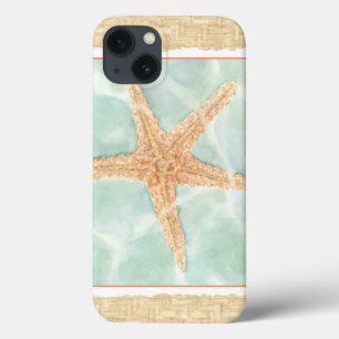 Nautical Starfish in Water iPhone 13 Case