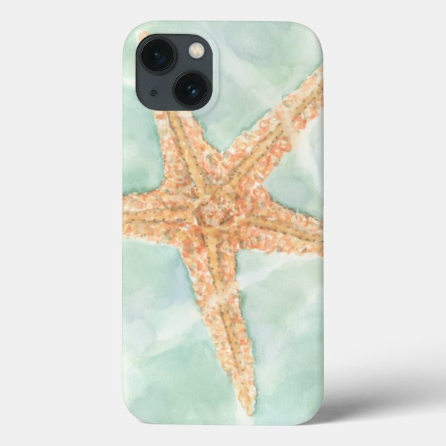 Nautical Starfish in Water Case-Mate iPhone Case (Back)