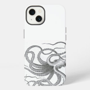 Nautical steampunk octopus Vintage kraken drawing iPhone 13 Case