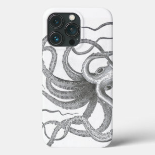 Nautical steampunk octopus Vintage kraken sea iPhone 13 Pro Case