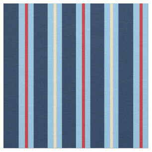 Nautical Striped Fabric