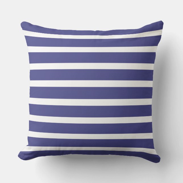 Nautical Stripes Cushion (Front)