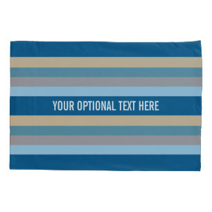 Nautical Stripes custom pillowcases