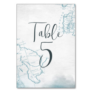 Nautical Table Number