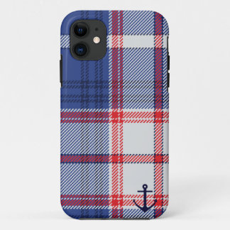 Nautical Tartan iPhone 11 Case