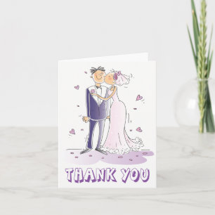 Nautical Thank You Ship Anchor Blue Turquoise Card