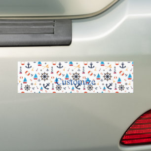 Nautical Theme Thunder_Cove   Bumper Sticker