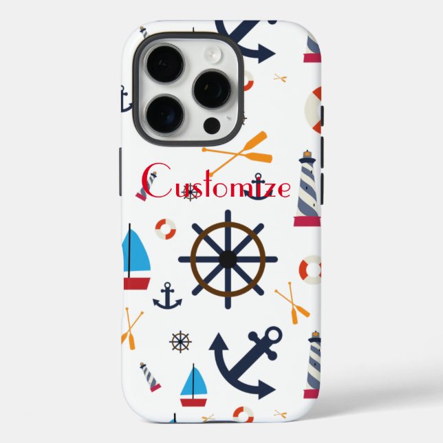 Nautical Theme Thunder_Cove Case-Mate iPhone Case (Back)