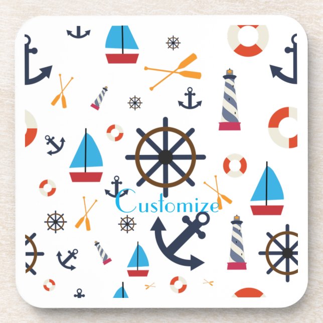 Nautical Theme Thunder_Cove  Coaster (Front)