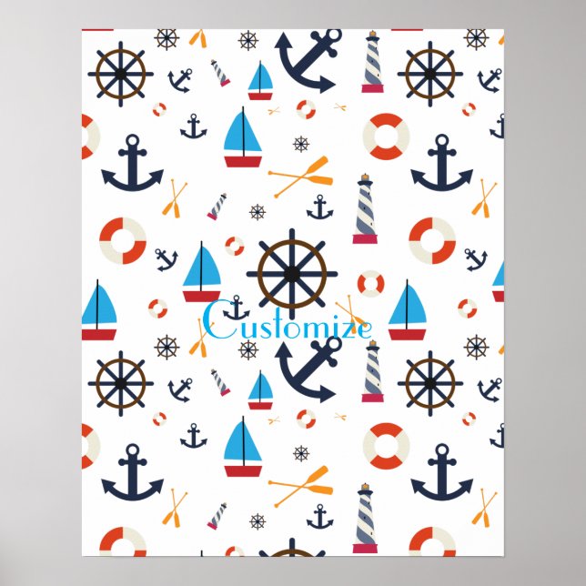 Nautical Theme Thunder_Cove Poster (Front)